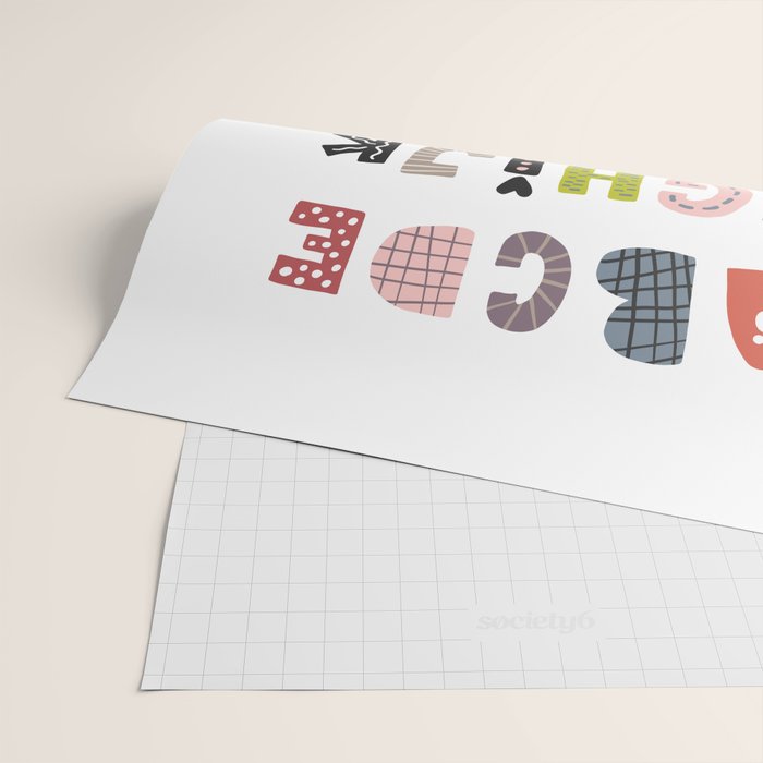 Decorative Alphabet Wrapping Paper Gallery Image 2