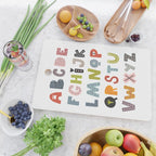 Decorative Alphabet Cutting Board Gallery Image 2