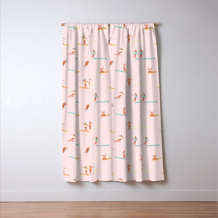 Sea babes Window Curtain Gallery Image 3