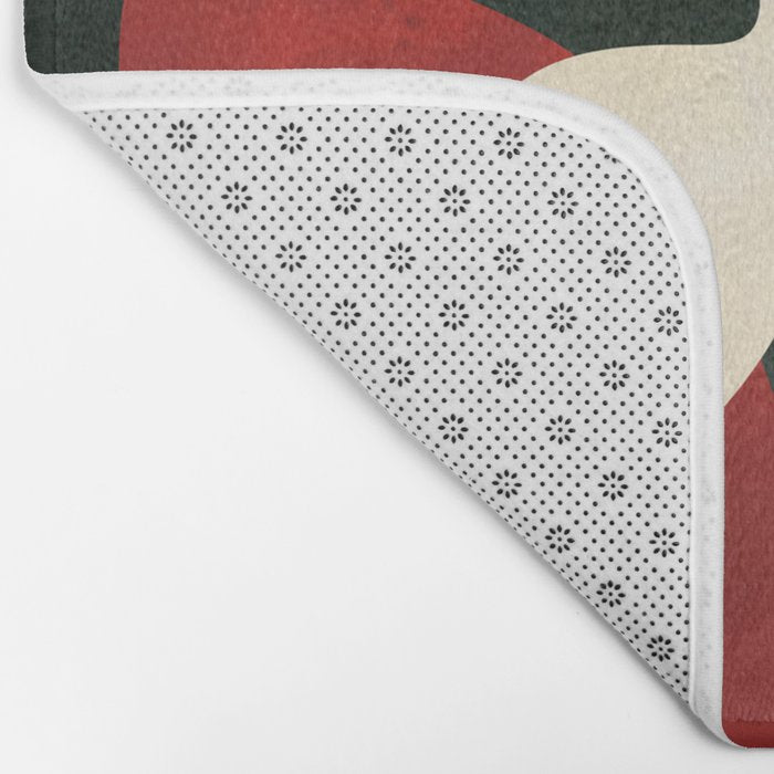 Abstract Daisy 01 Bath Mat Gallery Image 2