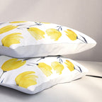 Yellow Tulips | Watercolour Pattern Pillow Sham Gallery Image 3
