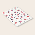 Lucky Ladybugs & Black Leaves Notebook Gallery Image 2