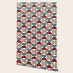 Bauhaus Mid Century Modern Geometric Pattern XV Wallpaper Gallery Image 2