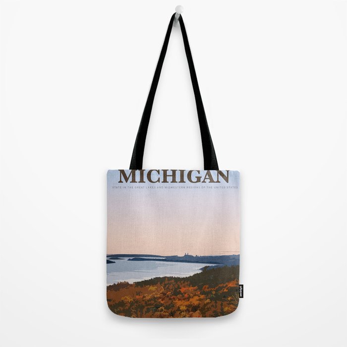 Visit Michigan Tote Bag Gallery Image 2