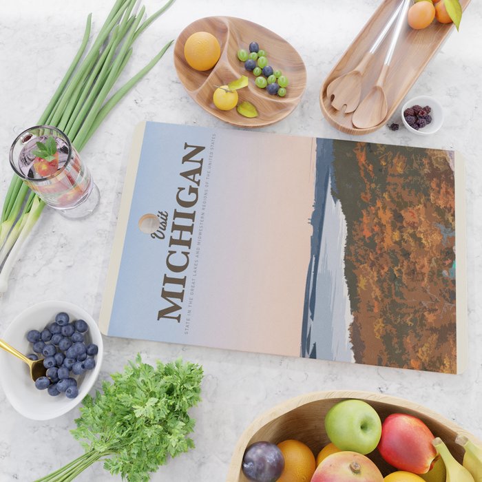 Visit Michigan Cutting Board Gallery Image 2