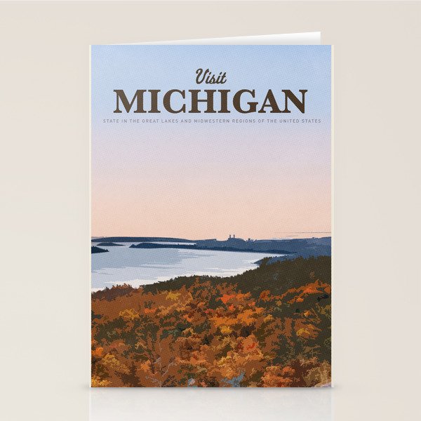 Visit Michigan Stationery Card Gallery Image 1