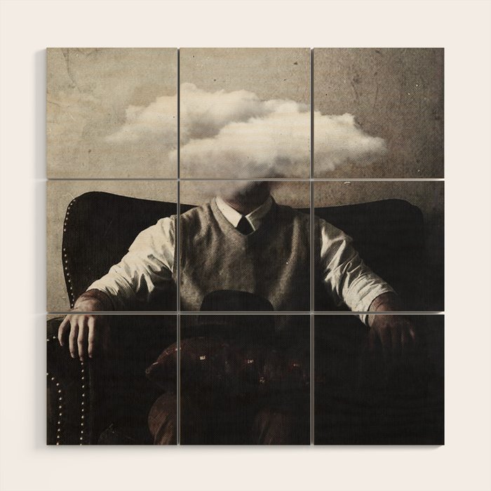 Overthinking Wood Wall Art Gallery Image 1