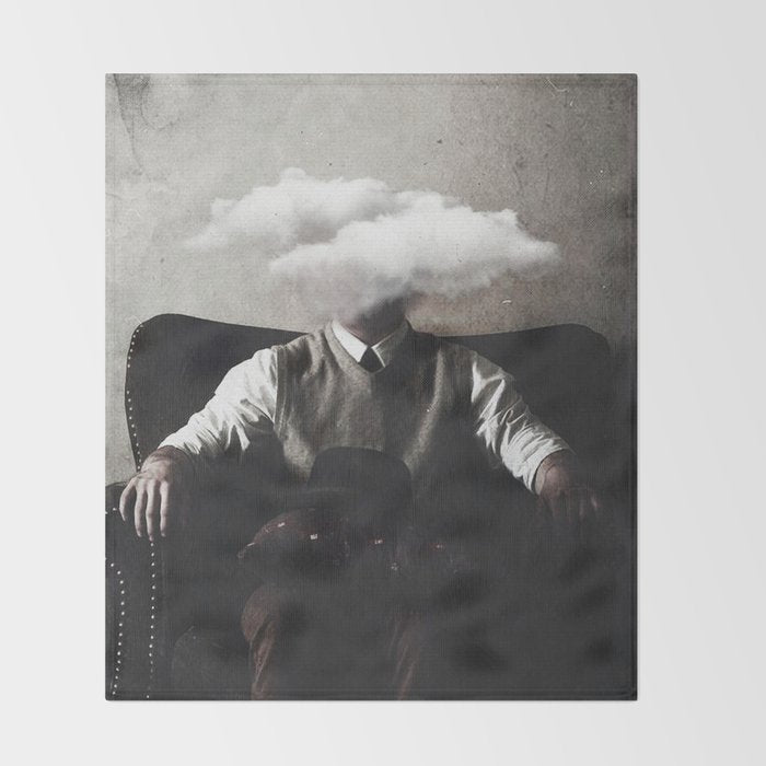 Overthinking Throw Blanket Gallery Image 2