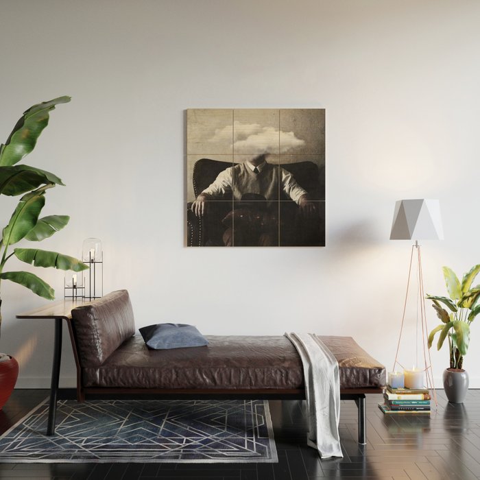 Overthinking Wood Wall Art Gallery Image 2