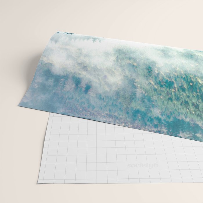 Adventure Forest IV - Pacific Northwest Wanderlust Wrapping Paper Gallery Image 2