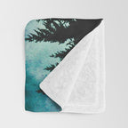 Adventure Forest IV - Pacific Northwest Wanderlust Throw Blanket Gallery Image 3