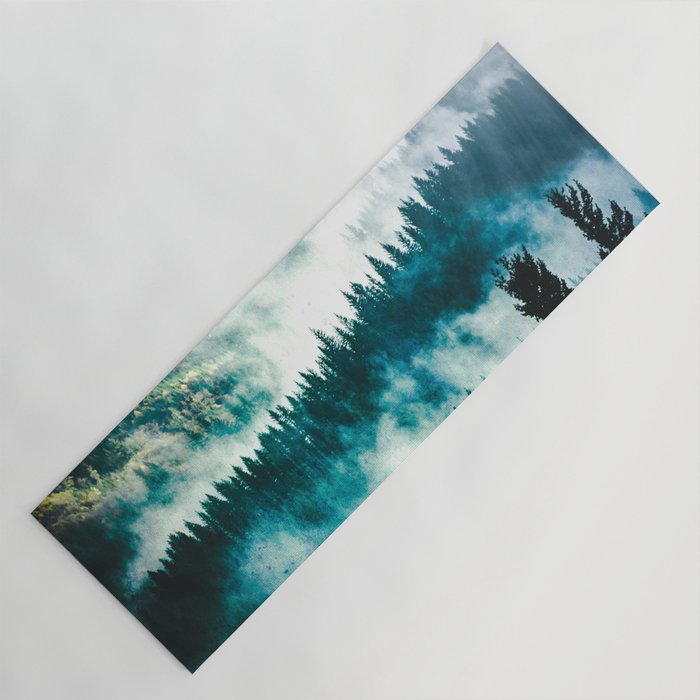 Adventure Forest IV - Pacific Northwest Wanderlust Yoga Mat Gallery Image 1