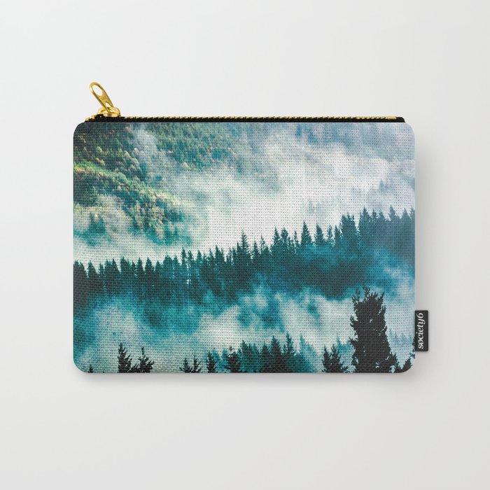 Adventure Forest IV - Pacific Northwest Wanderlust Carry All Pouch Gallery Image 1