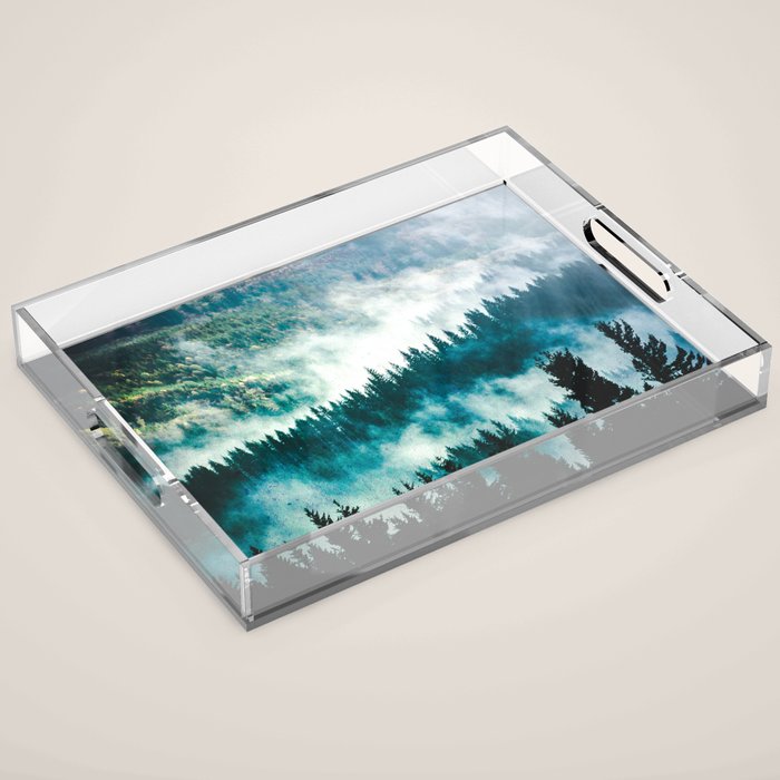 Adventure Forest IV - Pacific Northwest Wanderlust Acrylic Tray Gallery Image 1