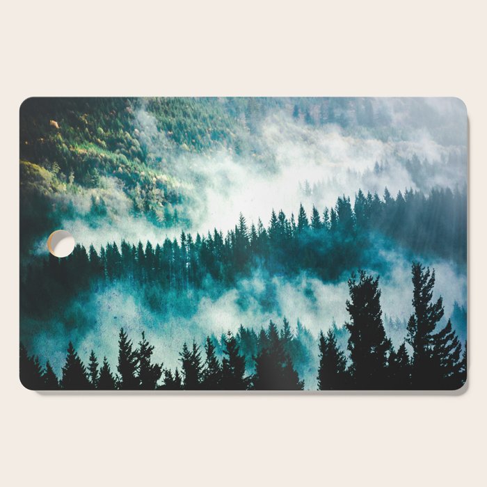 Adventure Forest IV - Pacific Northwest Wanderlust Cutting Board Gallery Image 1