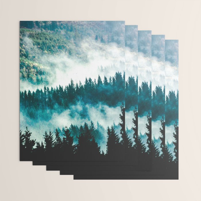 Adventure Forest IV - Pacific Northwest Wanderlust Wrapping Paper Gallery Image 3