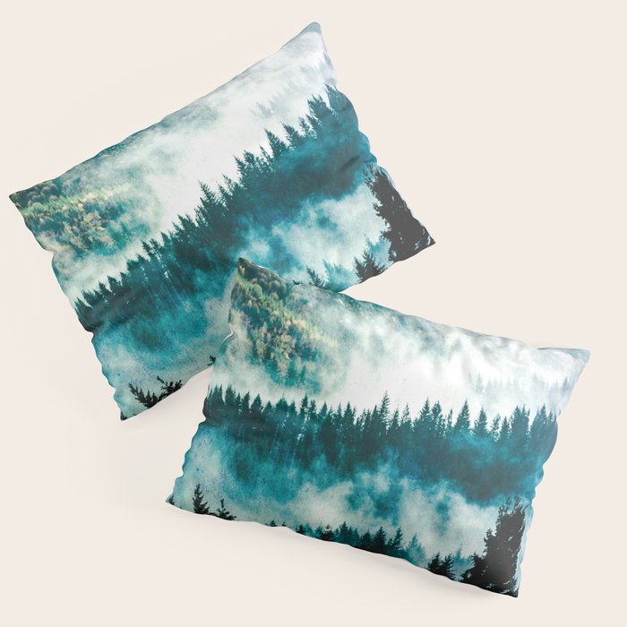 Adventure Forest IV - Pacific Northwest Wanderlust Pillow Sham Gallery Image 3