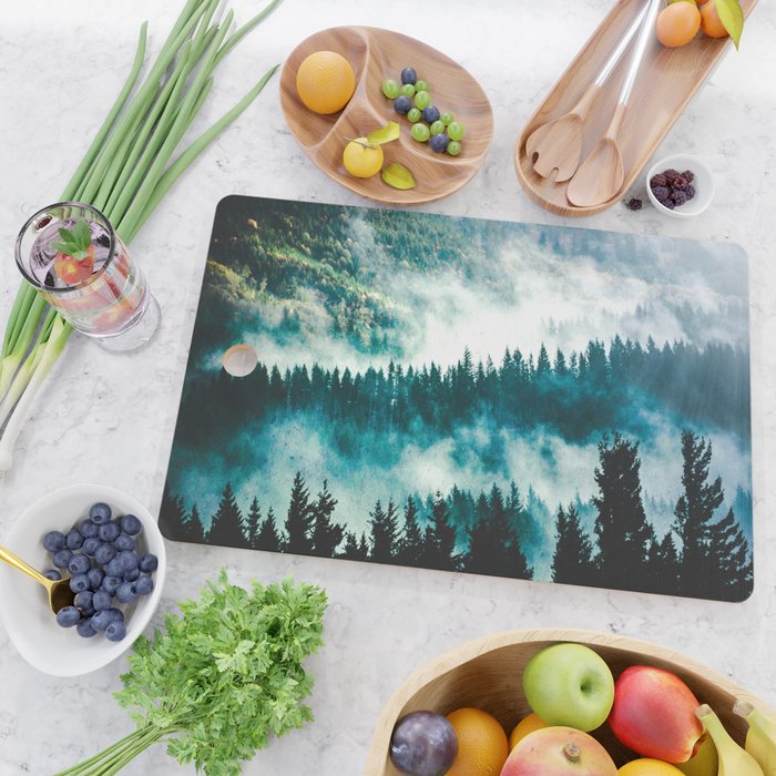 Adventure Forest IV - Pacific Northwest Wanderlust Cutting Board Gallery Image 2