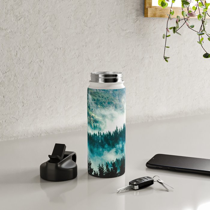 Adventure Forest IV - Pacific Northwest Wanderlust Water Bottle Gallery Image 4