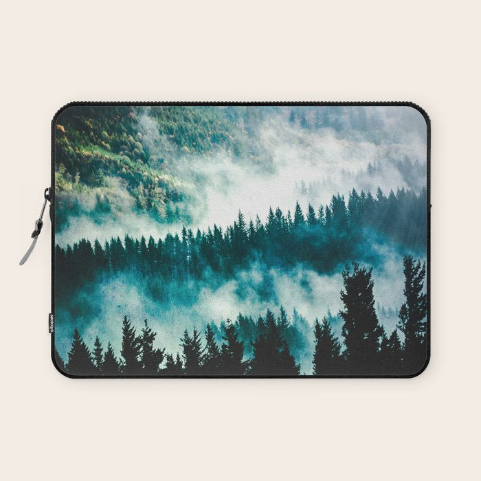 Adventure Forest IV - Pacific Northwest Wanderlust Laptop Sleeve Gallery Image 1