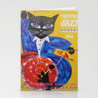 1994 Montreal Jazz Festival Cool Cat Poster No. 3 Gig Advertisement Stationery Card Gallery Image 2