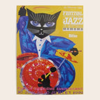 1994 Montreal Jazz Festival Cool Cat Poster No. 3 Gig Advertisement Poster Gallery Image 4