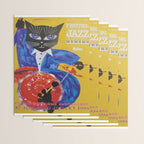 1994 Montreal Jazz Festival Cool Cat Poster No. 3 Gig Advertisement Wrapping Paper Gallery Image 3