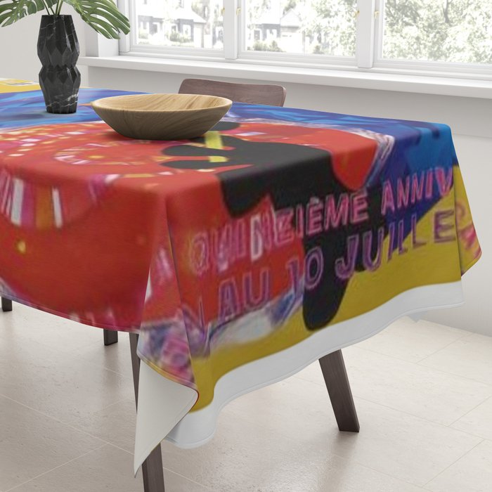 1994 Montreal Jazz Festival Cool Cat Poster No. 3 Gig Advertisement Tablecloth Gallery Image 3