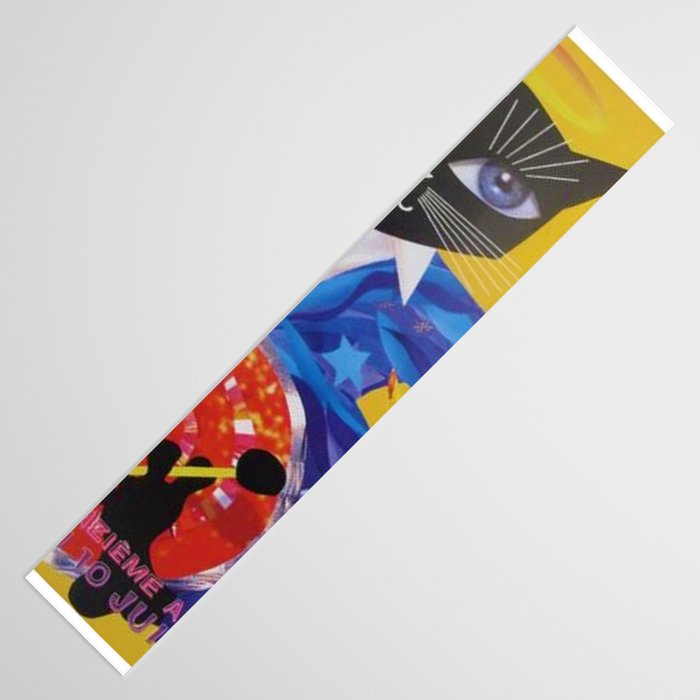 1994 Montreal Jazz Festival Cool Cat Poster No. 3 Gig Advertisement Table Runner Gallery Image 3