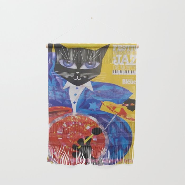 1994 Montreal Jazz Festival Cool Cat Poster No. 3 Gig Advertisement Wall Hanging Gallery Image 1