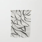 Minimal Line Leaves #1 Wall Hanging Gallery Image 1