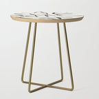 Minimal Line Leaves #1 Side Table Gallery Image 1