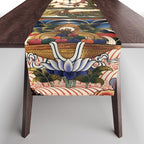 Chenrezig Bodhisattva Tibetan Buddha Table Runner Gallery Image 1