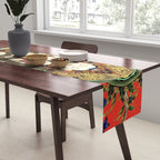 Chenrezig Bodhisattva Tibetan Buddha Table Runner Gallery Image 2