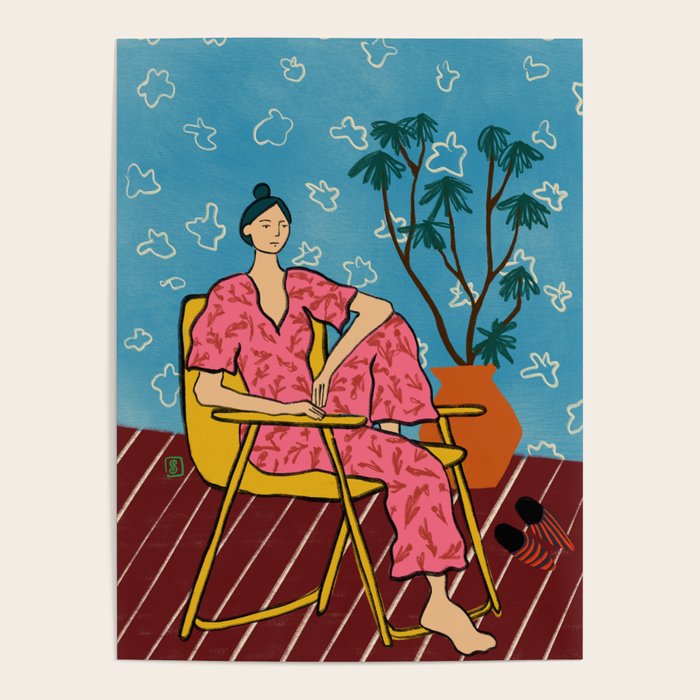 PLANT LADY AT HOME Poster Gallery Image 1