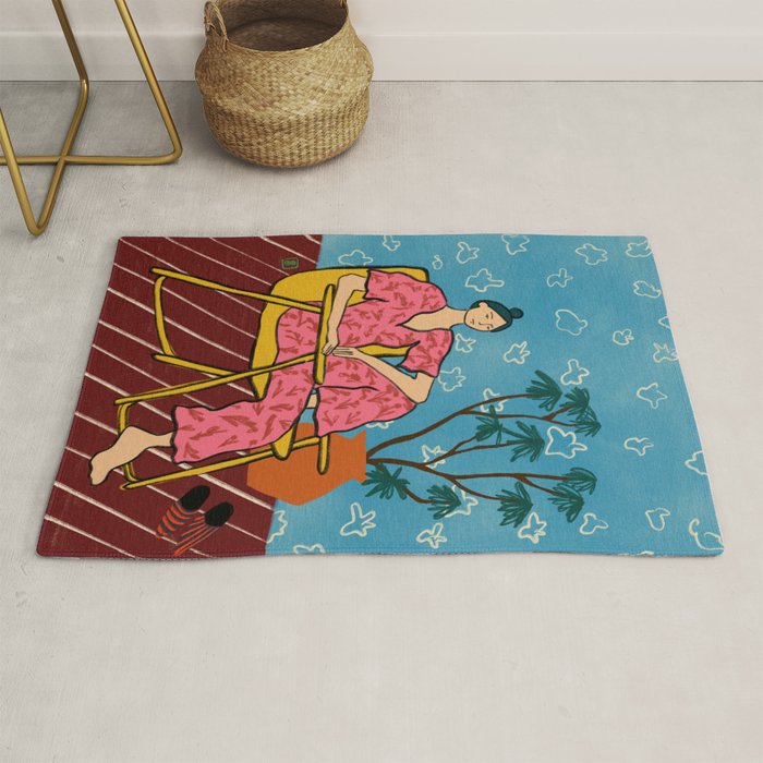PLANT LADY AT HOME Rug Gallery Image 1