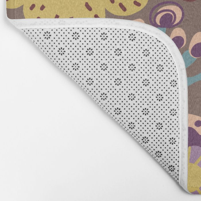 Flowers V Bath Mat Gallery Image 2