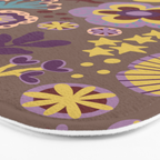 Flowers V Bath Mat Gallery Image 3