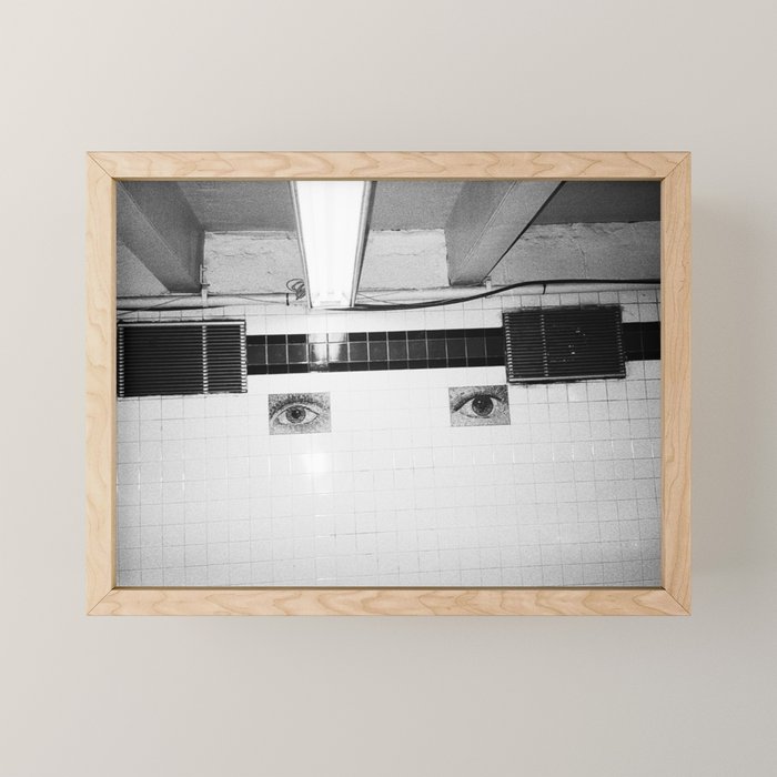 Subway Eyes, New York City | 35mm Film Photography Mini Art Print Gallery Image 1