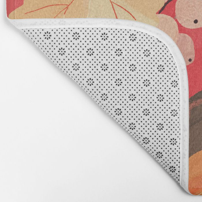 Red Grapevine Bath Mat Gallery Image 2