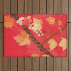 Red Grapevine Outdoor Rug Gallery Image 1