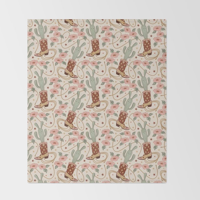 The Western Botanical Archive Throw Blanket Gallery Image 2
