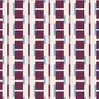 Burgundy Grid Elegance Coffee Mug Gallery Image 2