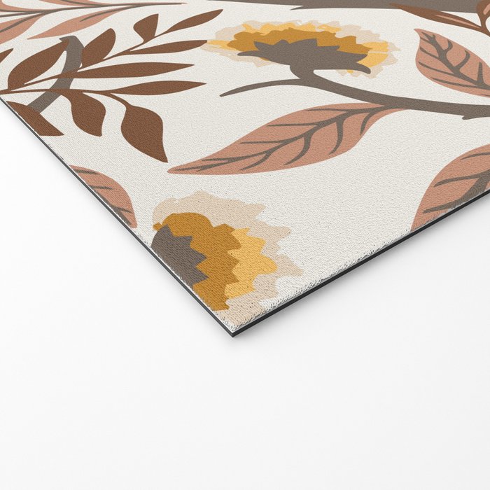 Secret Garden Birds - Neutral  Welcome Mat Gallery Image 2