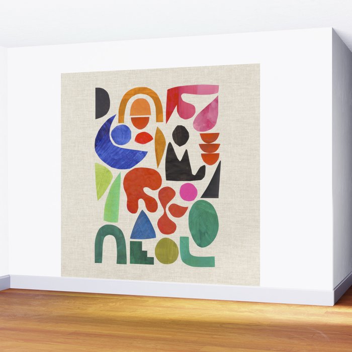 Goes Around Wall Mural Gallery Image 2