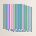 Classic Stripes XV - 90s Pastel Wrapping Paper Gallery Image 3