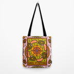 10. Wheel of Fortune Mushroom Tote Bag Gallery Image 2