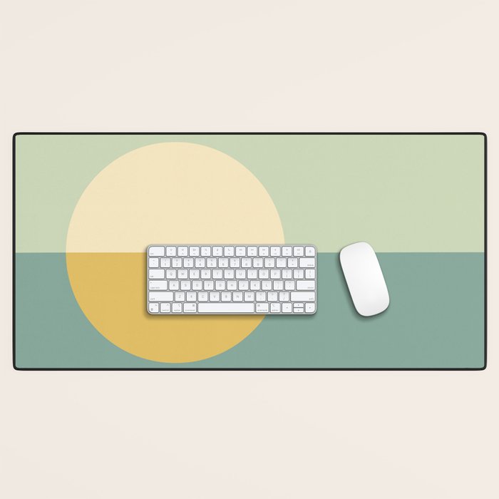 Color Block Abstract XXIII Desk Mat Gallery Image 1