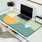 Color Block Abstract XXIII Desk Mat Gallery Image 2