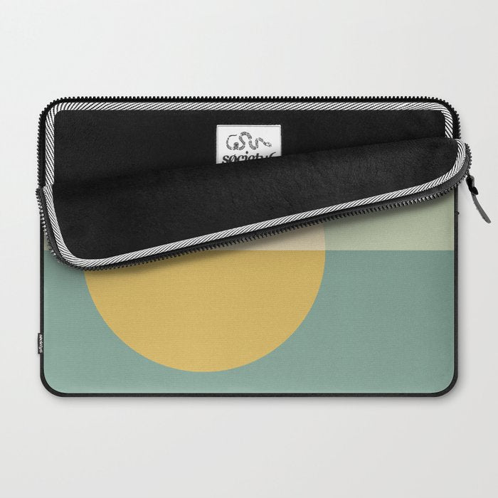 Color Block Abstract XXIII Laptop Sleeve Gallery Image 2
